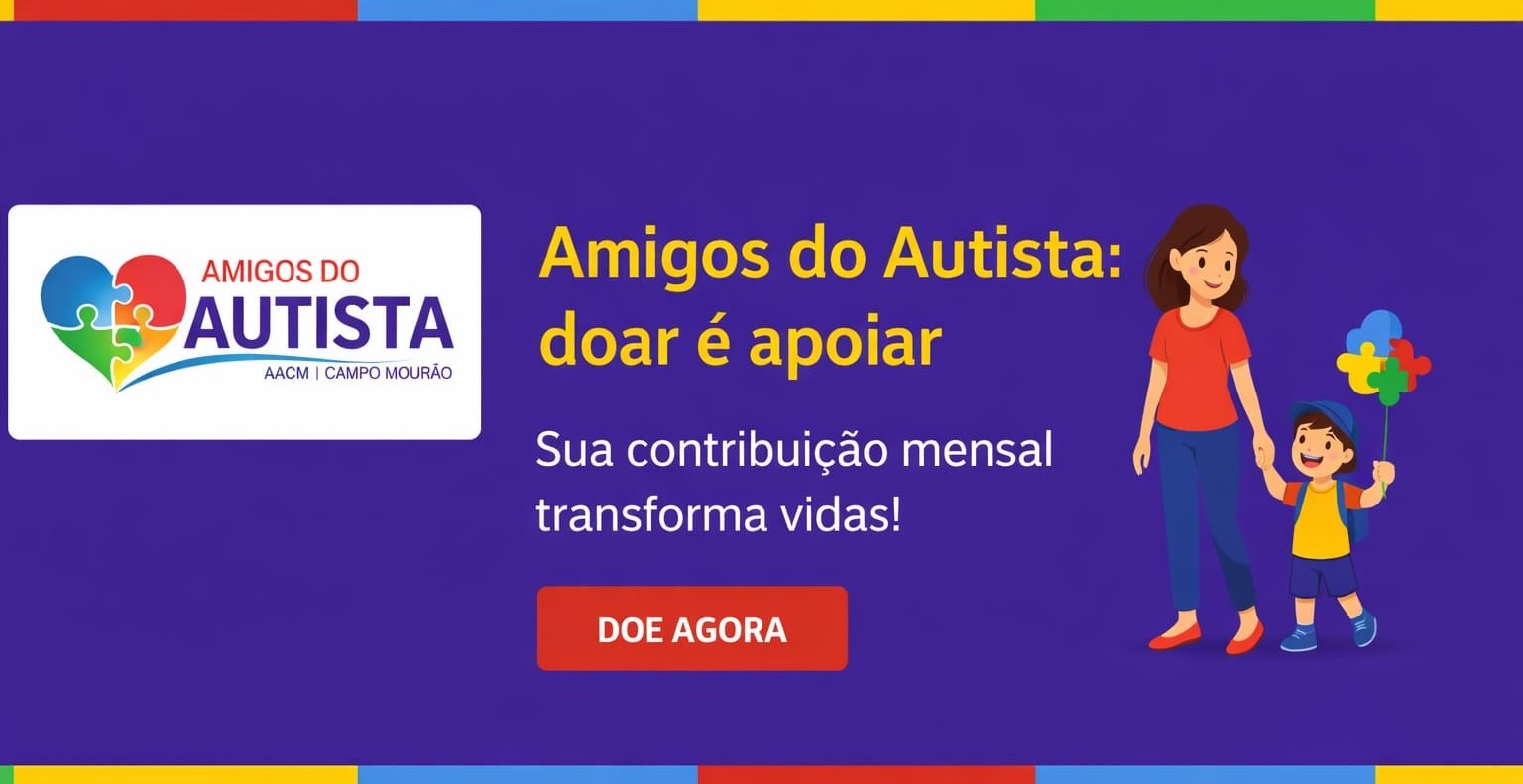 Banner Amigos do Autista